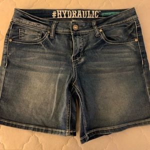 Hydrolic brand jean shorts